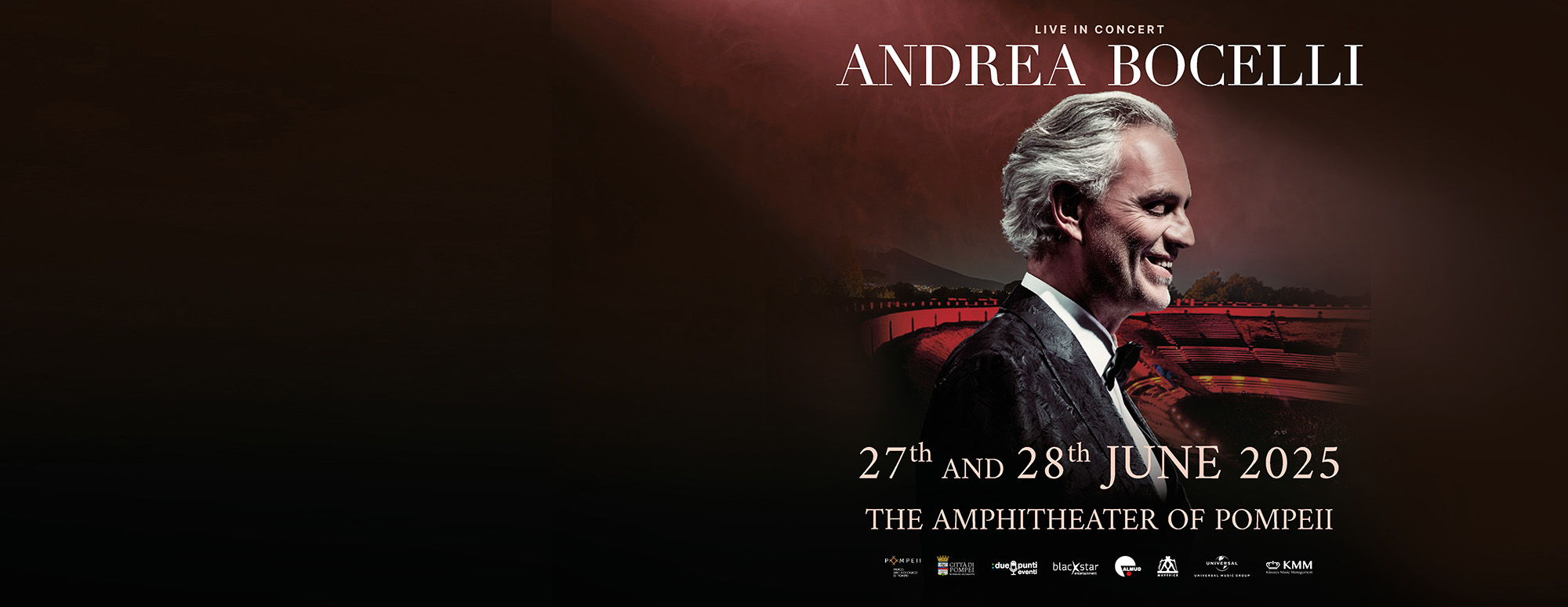 Concerto a Pompei di Andrea Bocelli: biglietti, orari, curiosità, scaletta e info utili
