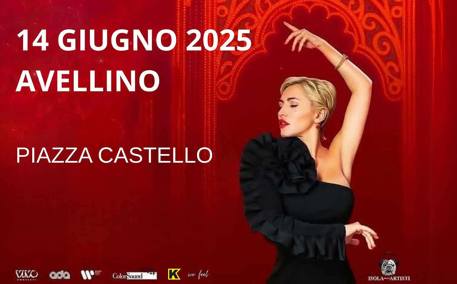 Concerto Serena Brancale ad Avellino 2025: data, orario, scaletta e info utili
